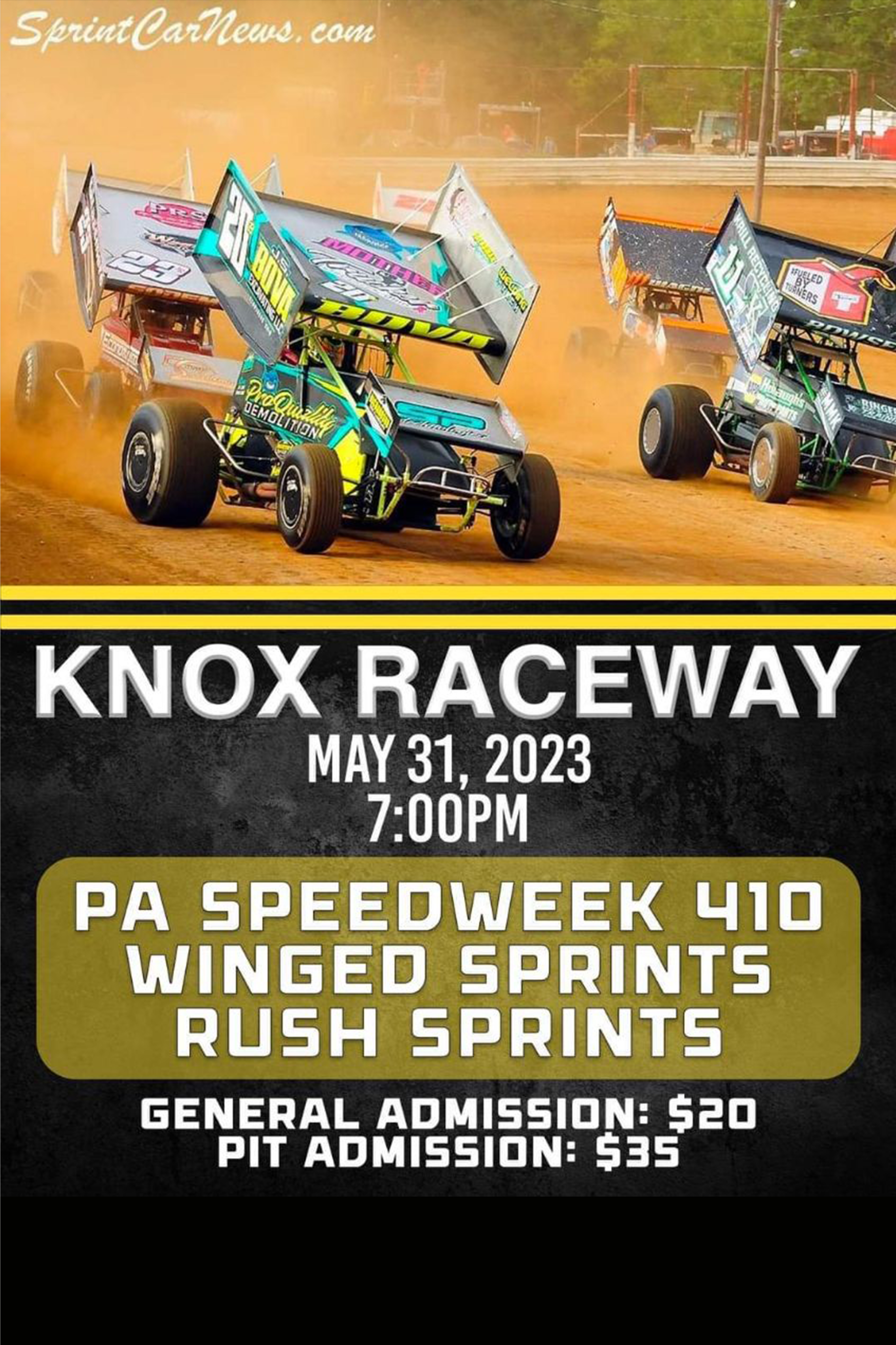 5.31.23 Knox Raceway 410 Sprints