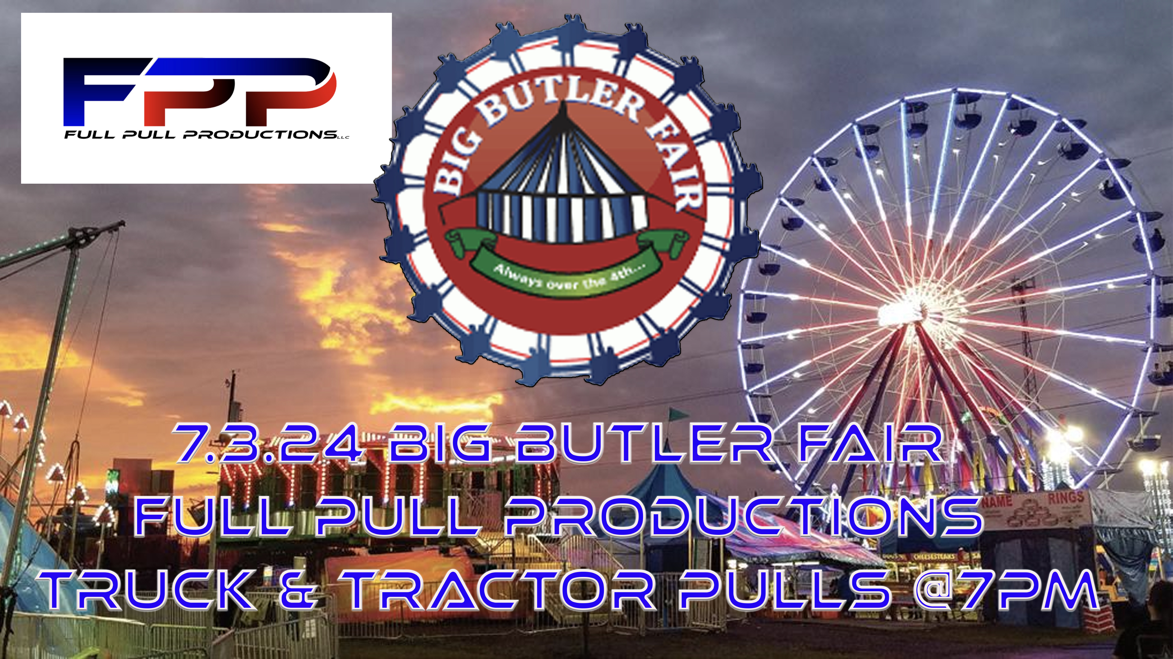 7.3.24 Full Pull Productions Truck & Tractor Pulls. - Part 3
