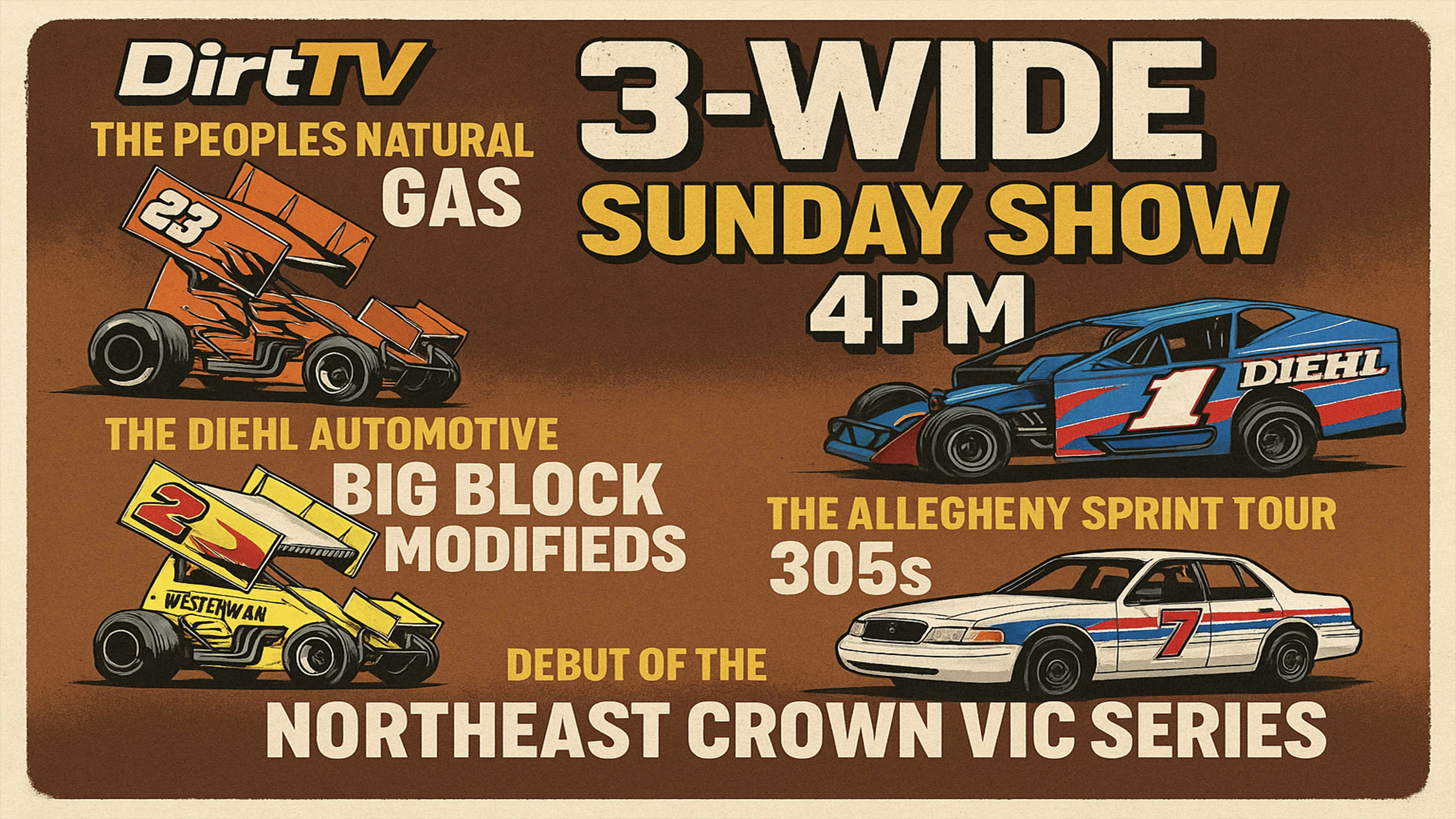 7.6.25 Dirt TV 3-Wide - 07/07/2025, 01:28:39