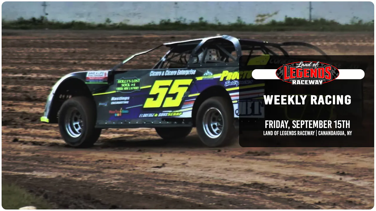Dave Rauscher Racing 9.15.23 | Land of Legends Raceway - DIRTVision | The Greatest Shows on Dirt