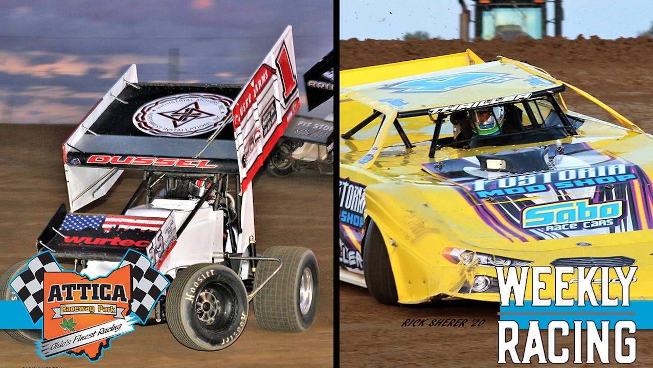 7.30.21 Attica Raceway Park 2021 DIRTVision The Greatest Shows