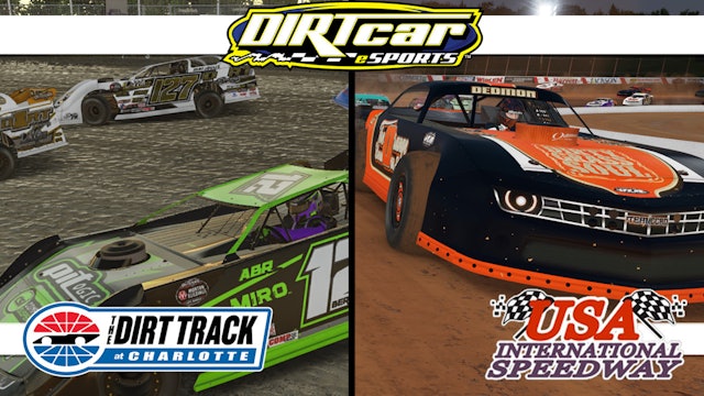 DIRTcar eSports Pro Late Models | The Dirt Track at Charlotte
