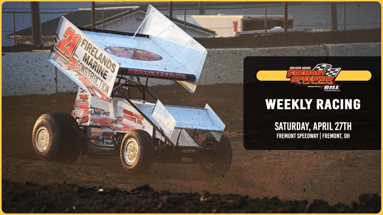 Fremont Raceway Motorcycle Racing 4.27.24 | Fremont Speedway - DIRTVision | The Greatest Shows on Dirt