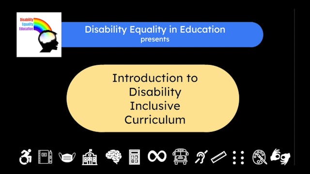 FINAL Introduction to Disability Inclusive Curriculum
