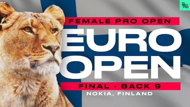 FPO FINALB9 | 2023 European Open |  Tattar, Blomroos, Allen, Gannon | 