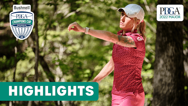 Final Round Highlights, FPO | PDGA Champions Cup