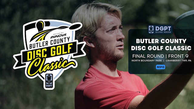 Final Rd, Front 9 | MPO Shot-by-Shot Coverage | Butler County Disc Golf Classic
