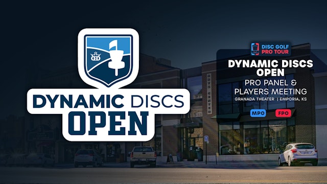 Pro Panel & Players Meeting | Dynamic Discs Open