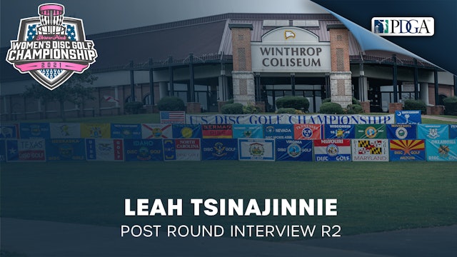 TPWDGC Round 2 - Post Round Interview - Leah Tsinajinnie