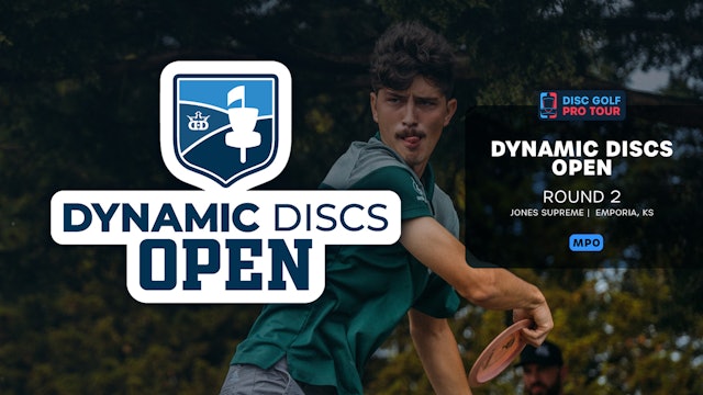 Round 2, Front 9, MPO | Dynamic Discs Open