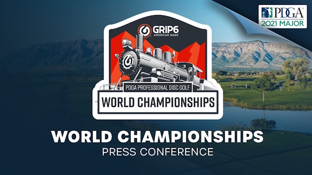 Press Conference | PDGA Worlds