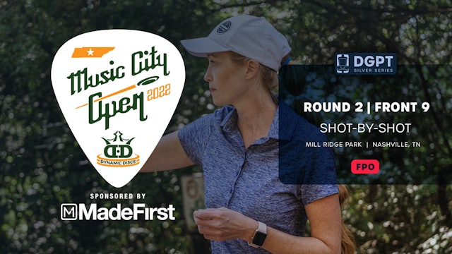 Round 2, Front 9 | FPO Shot-by-Shot Coverage | Music City Open