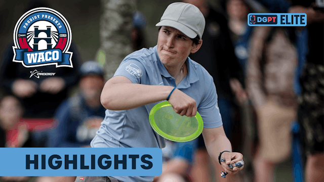 Round 2 Highlights, FPO | 2023 Waco Annual Charity Open