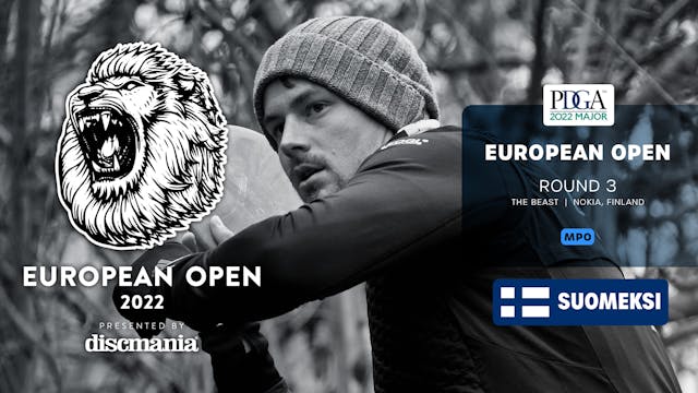 Round 3, MPO | European Open | Finnish Commentary