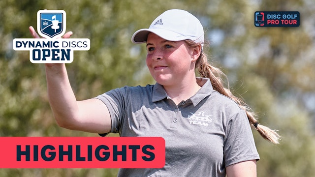 Round 1 Highlights, FPO | 2022 Dynamic Discs Open