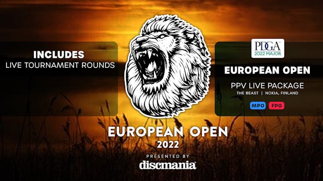 LIVE COVERAGE | 2022 European Open 