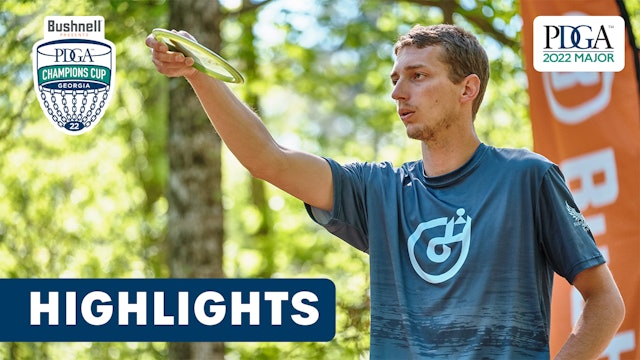 Round 3 Highlights, MPO | PDGA Champions Cup