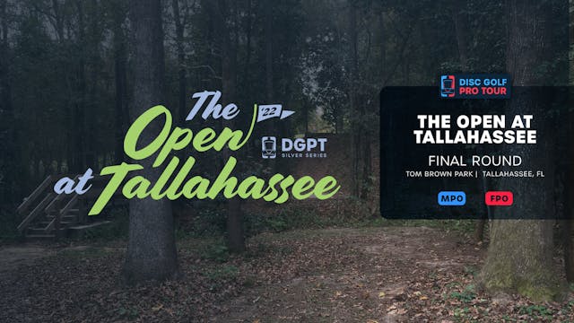 Final Round (Non Sub PPV) The Open at Tallahassee