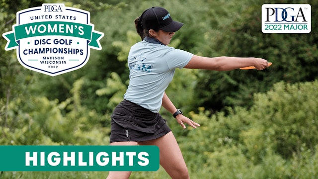 Final Round Highlights | United States Women's Disc Golf Championships