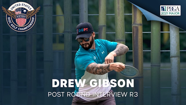 USDGC Round 3 - Post Round Interview - Drew Gibson