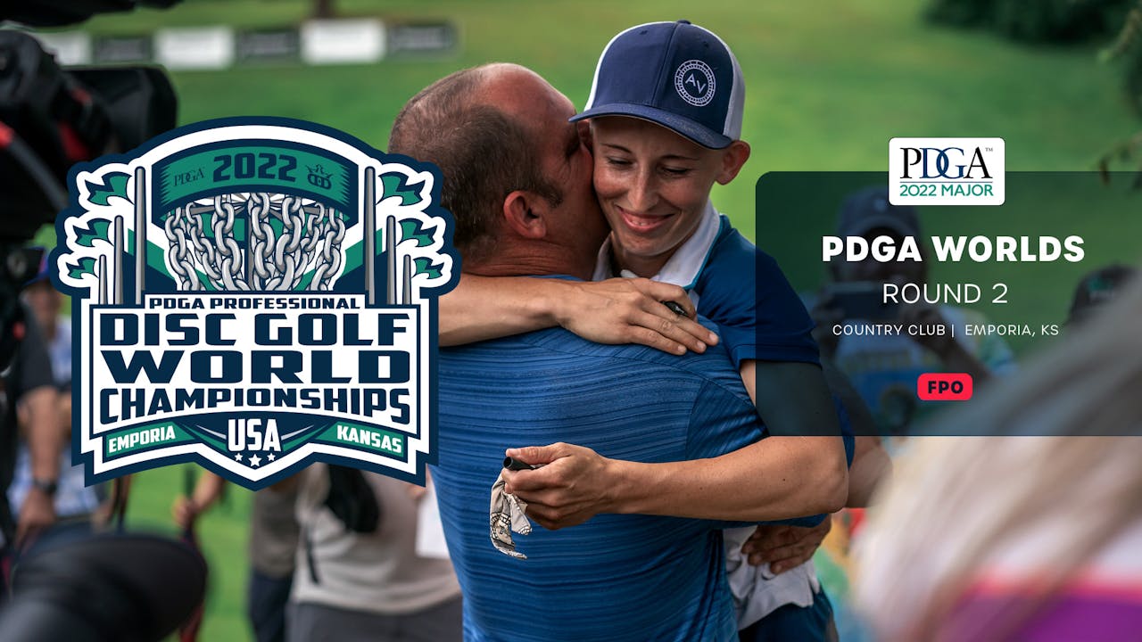 Round 2, Front 9, FPO PDGA Worlds 2022 Worlds Live Replays Disc