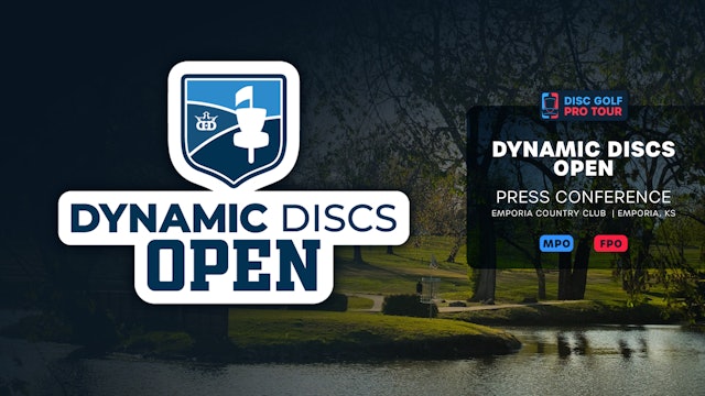 Press Conference | Dynamic Discs Open