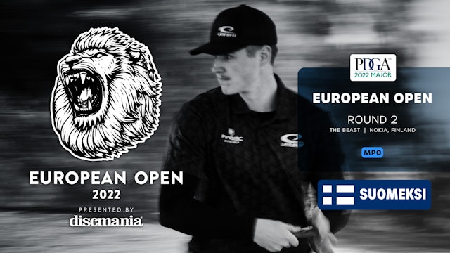 Round 2, MPO | European Open | Finnish Commentary