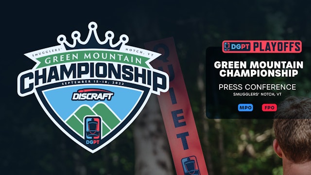 Press Conference | Green Mountain Championship
