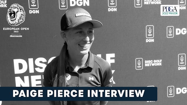 Paige Pierce Finds Chase Card | European Open 2022