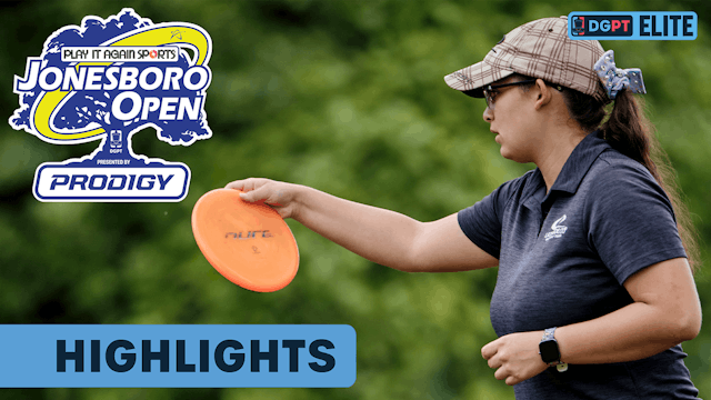 Round 2 Highlights, FPO | 2023 Jonesboro Open