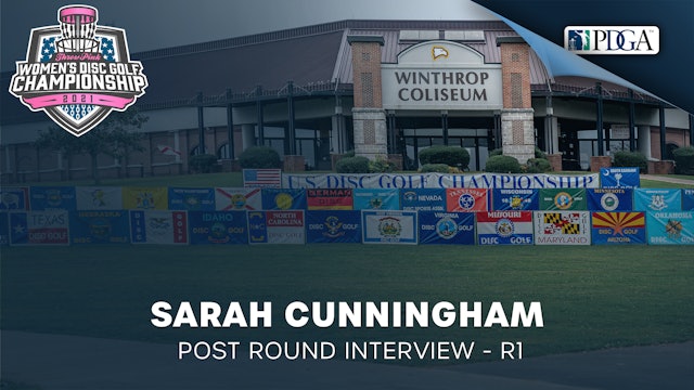 TPWDGC Round 1 - Post Round Interview - Sarah Cunningham