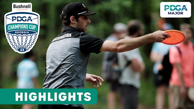 Round 3 Highlights, MPO | 2023 PDGA Champions Cup