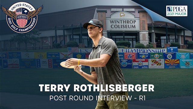 USDGC Round 1 - Post Round Interview - Terry Rothlisberger