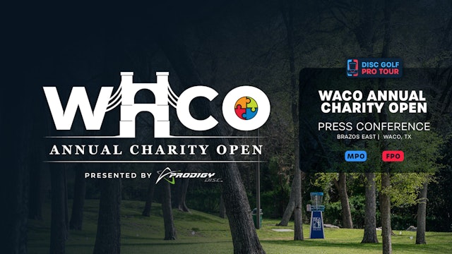 Press Conference | Waco Annual Charity Open