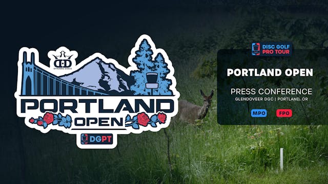 Press Conference | Portland Open