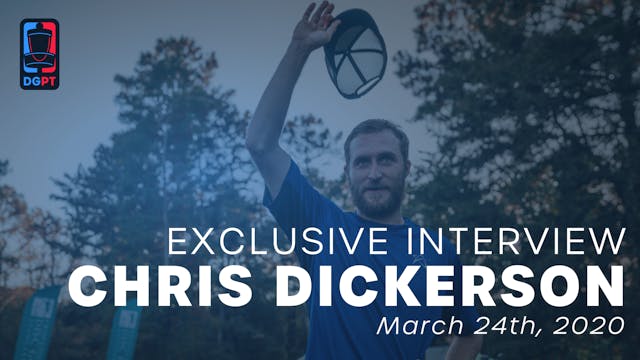Chris Dickerson Exclusive Interview 