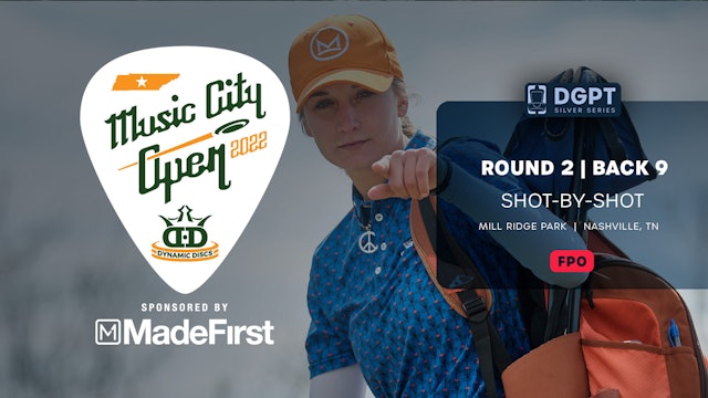 Round 2, Back 9 | FPO Shot-by-Shot Coverage | Music City Open