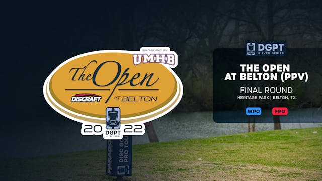 Final Round (Non Subscriber PPV) | Open at Belton 