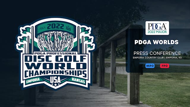 Press Conference | PDGA Worlds