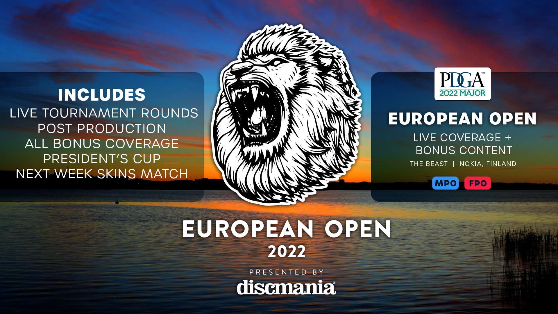 LIVE COVERAGE + BONUS CONTENT 2022 European Open