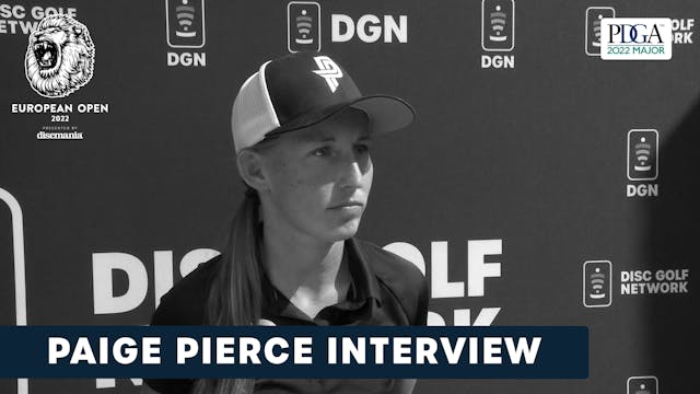 Paige Pierce Reflects on Second Round...