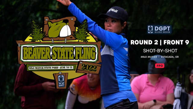Round 2, Front 9 | FPO Shot-by-Shot Coverage | Beaver State Fling