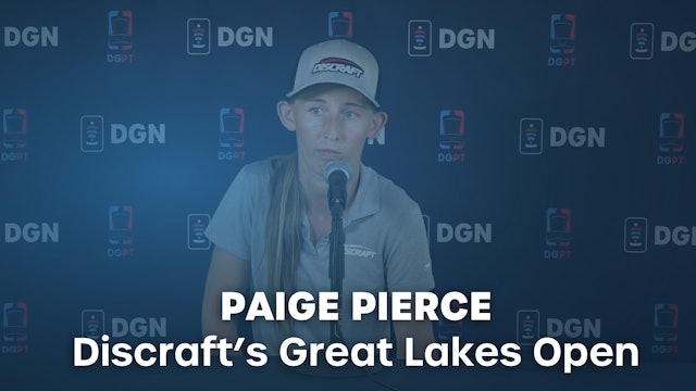 Paige Pierce Press Conference Interview