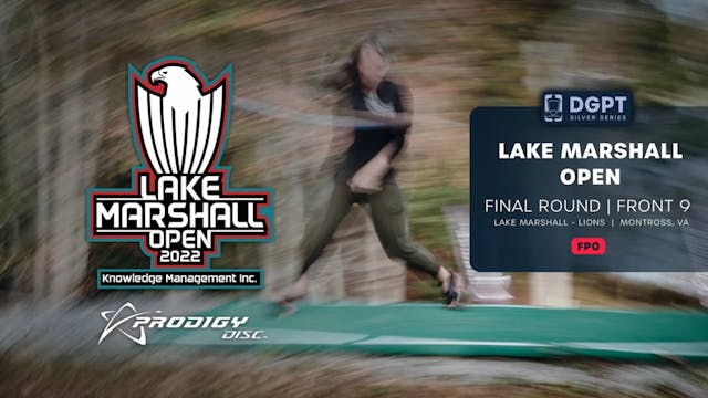 Final Round, Front 9 | Lake Marshall ...