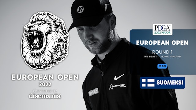 Round 1, MPO | European Open | Finnish Commentary