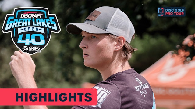 Round 2 Highlights, FPO | Discraft's Great Lakes Open