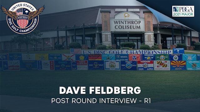 USDGC Round 1 - Post Round Interview - Dave Feldberg