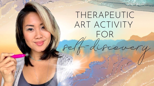 Therapeutic Art Activity for Self-Discovery