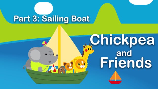 Chickpea & Friends - Sailing Boat (Pa...
