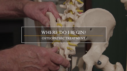 Discovering Osteopathy with Barrie Savory D.O. Video